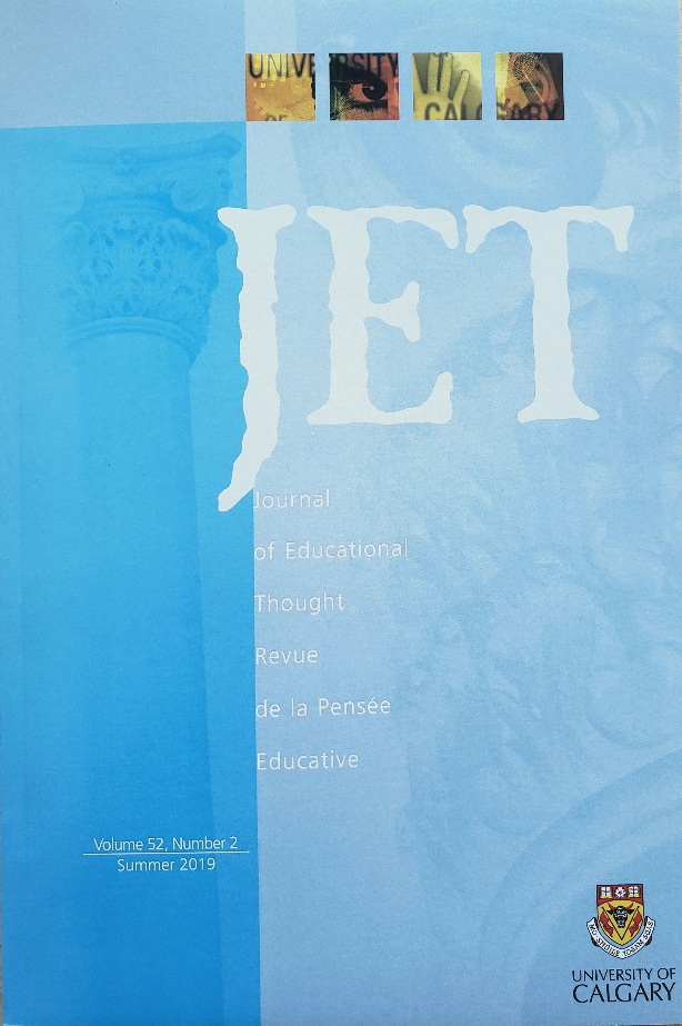 					View Vol. 52 No. 2 (2019): Journal of Educational Thought
				